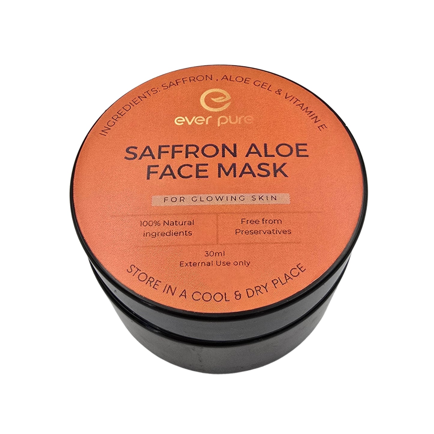 Saffron & Aloe Gel Face Mask