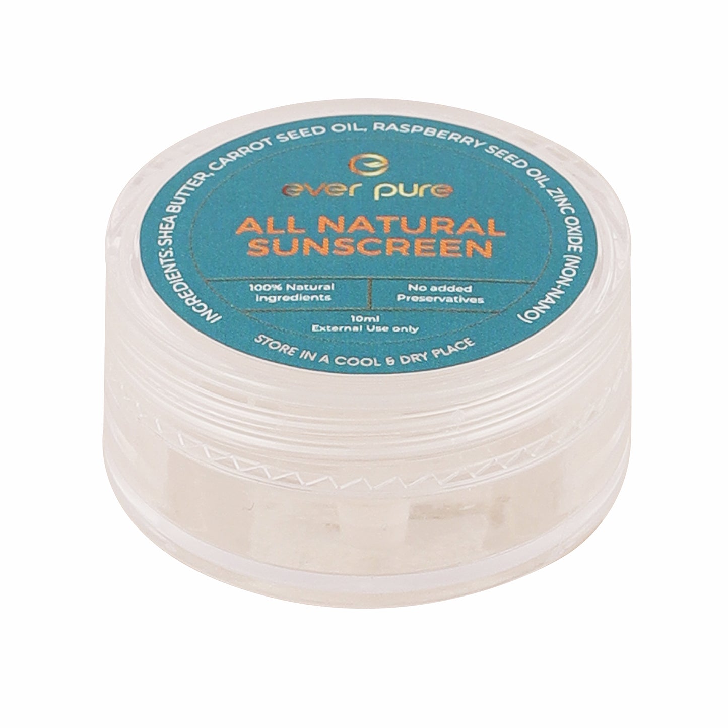 All-Natural Sunscreen