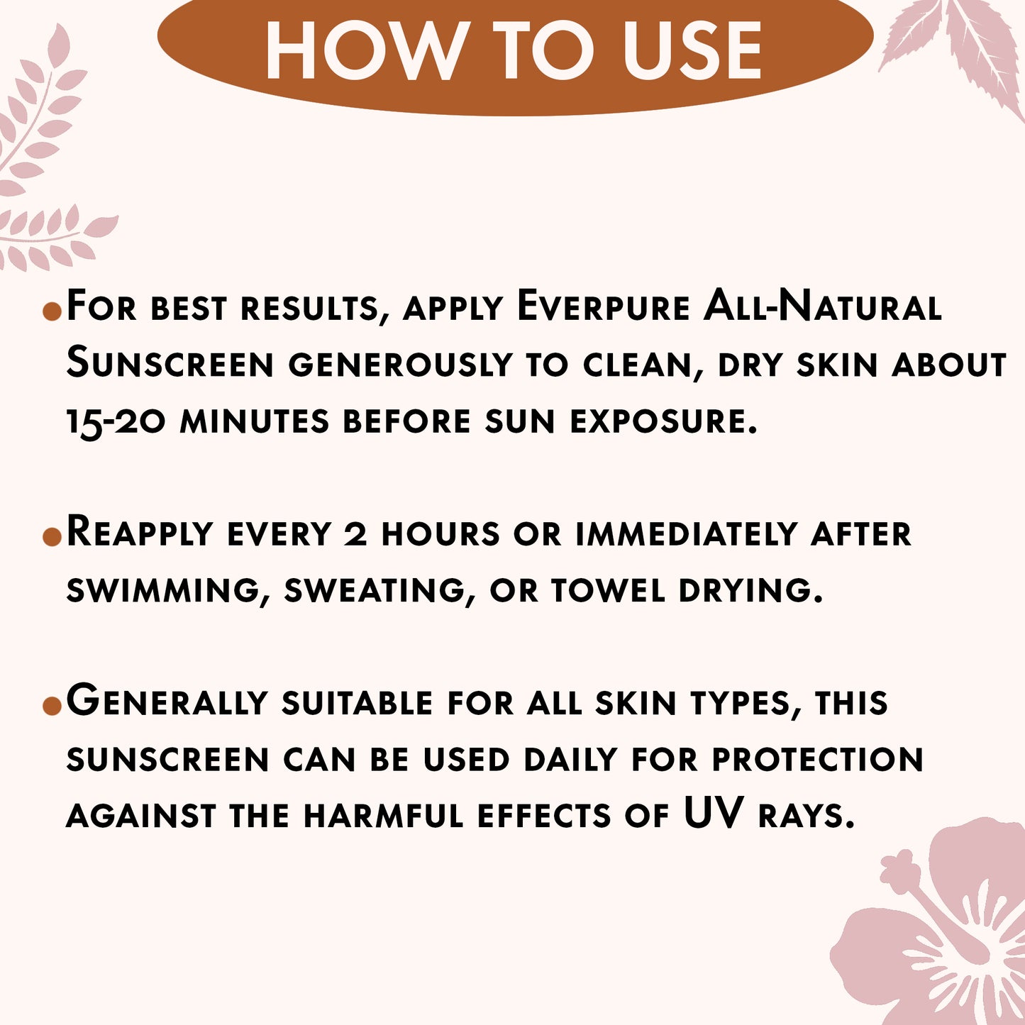 All-Natural Sunscreen