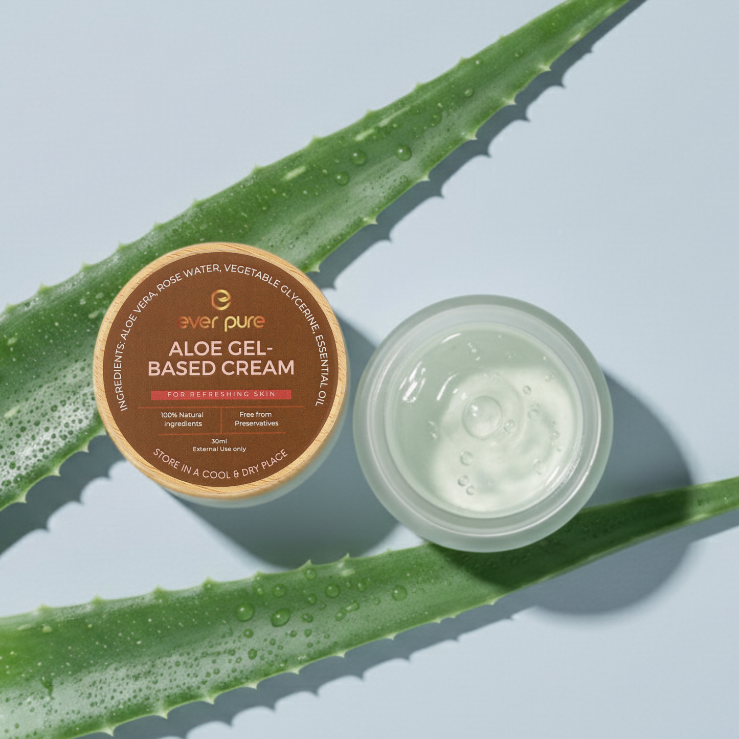 Aloe-Gel Based Cream