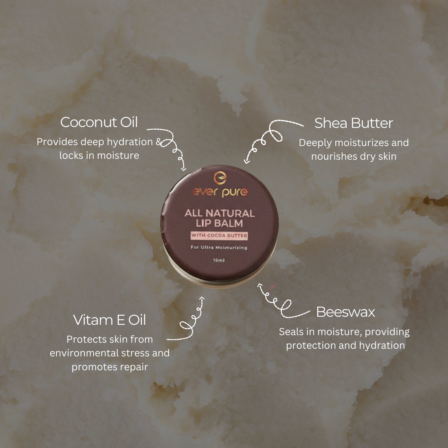 All Natural Lip Balm