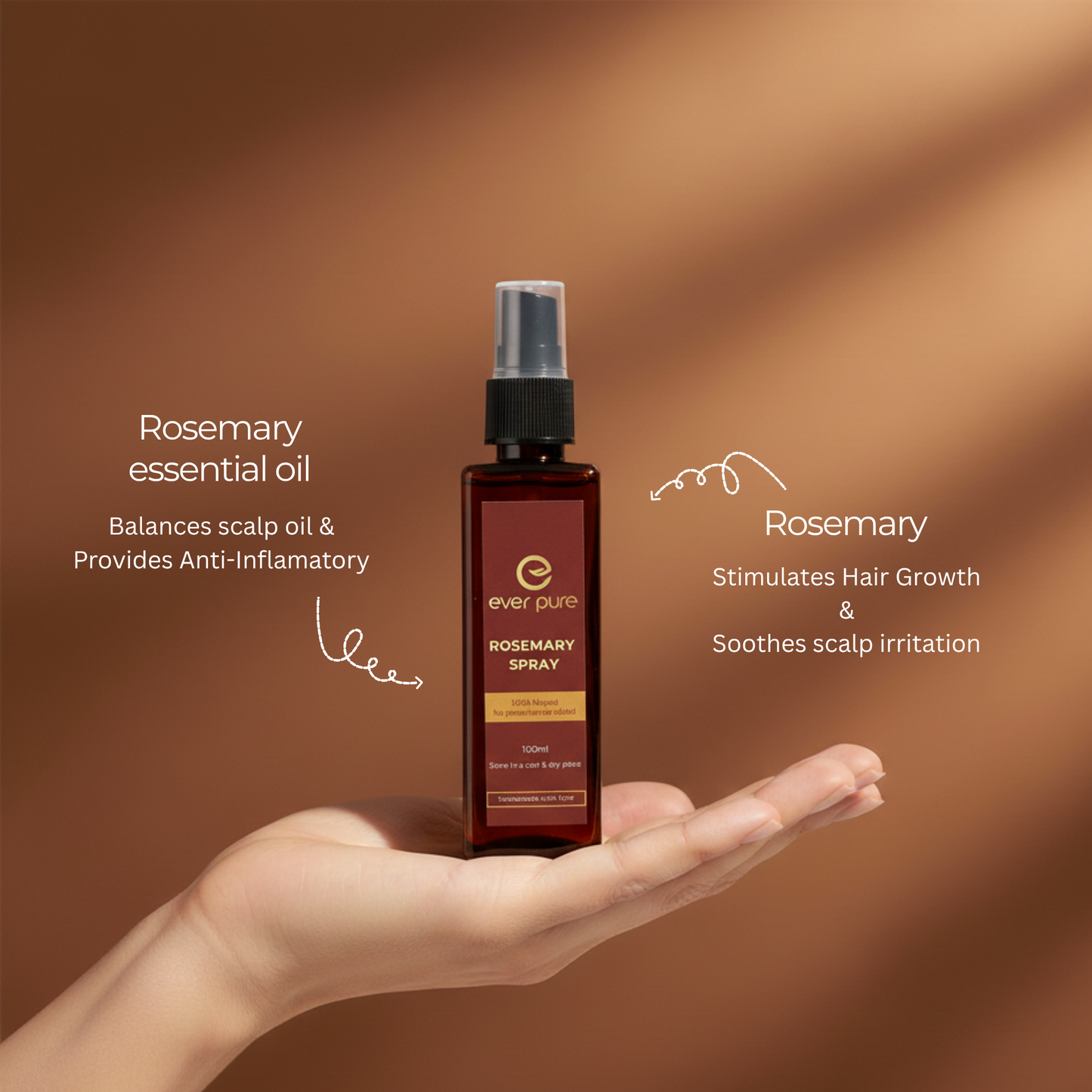 Rosemary Spray for Hair and Skin